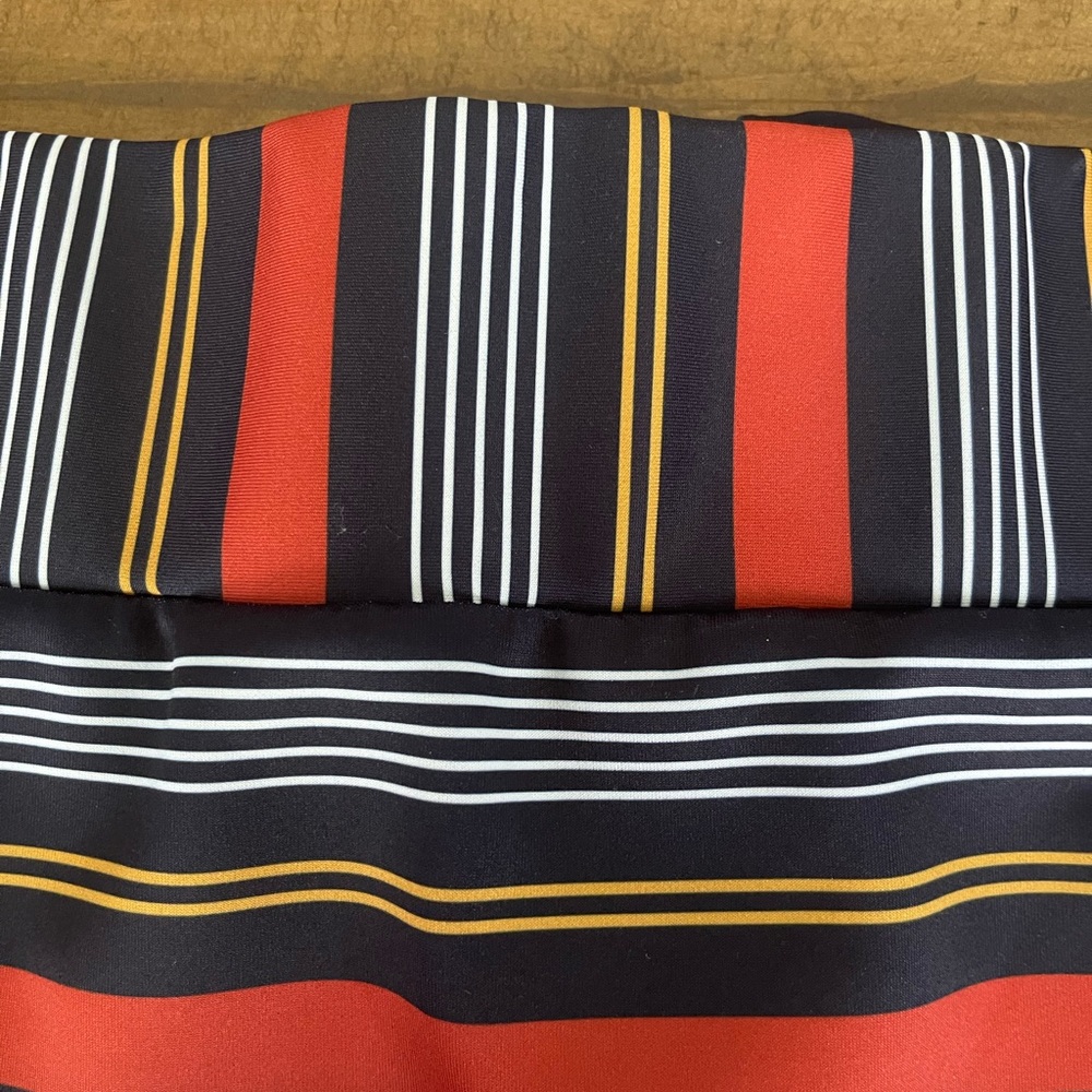 Striped Neoprene Skirt - Picture 7 of 8